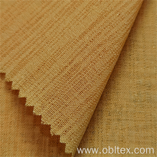 OBL22-C-066 Polyester Imitation Linen For Dress